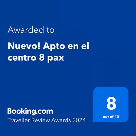 Nuevo! Pisazo En El Centro Para 8 Personas Santander Eksteriør bilde